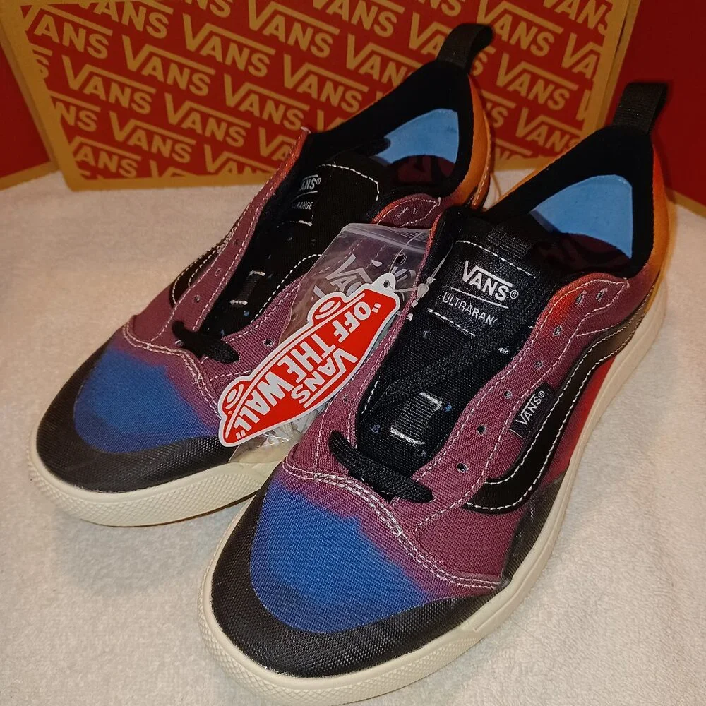 VANS Mens 6.5/Womens 8 UltraRange Exo Se Have a Trip Multi/White VN0A4UWM9H0